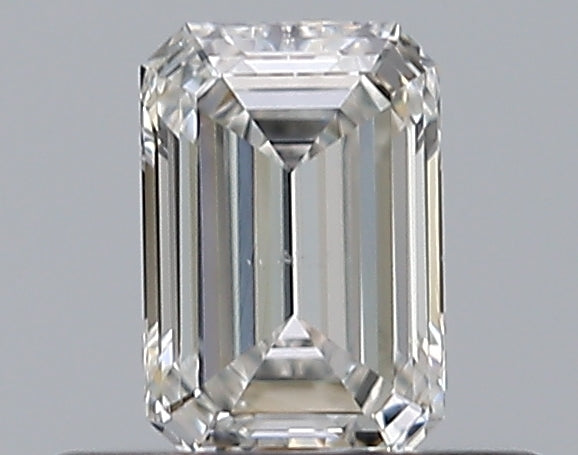 0.41CT EMERALD SI2 F WH
