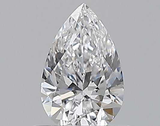 0.50CT PEAR VS2 D WH