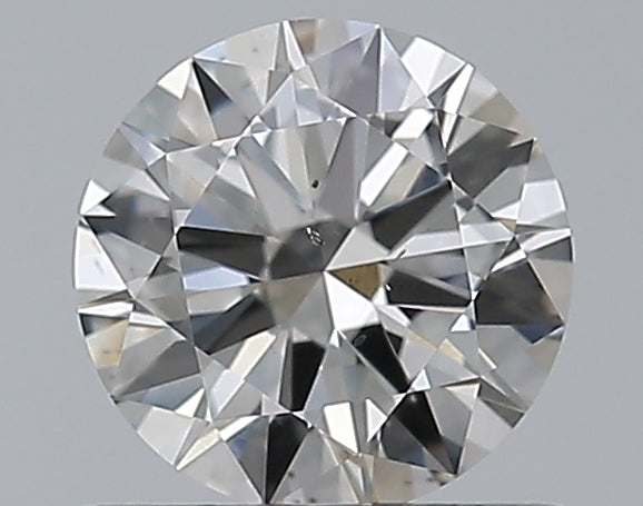 0.59CT ROUND SI1 G WH