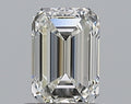 0.70CT EMERALD SI1 H WH