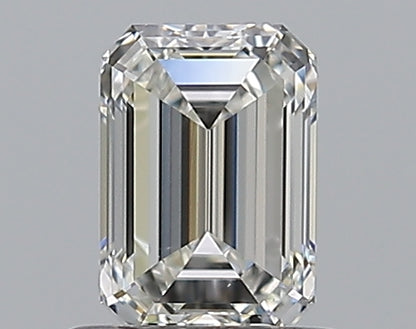 0.70CT EMERALD SI1 H WH