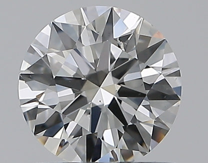 0.65CT ROUND SI1 G WH