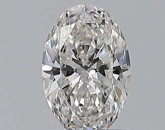 0.90CT OVAL SI1 G WH