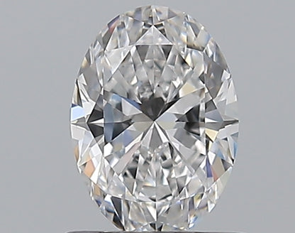 0.75CT OVAL VVS1 D WH