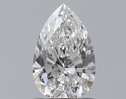 0.80CT PEAR VVS1 D WH
