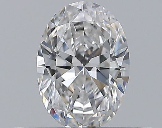 0.30CT OVAL SI2 D WH