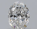0.50CT OVAL VS1 D WH