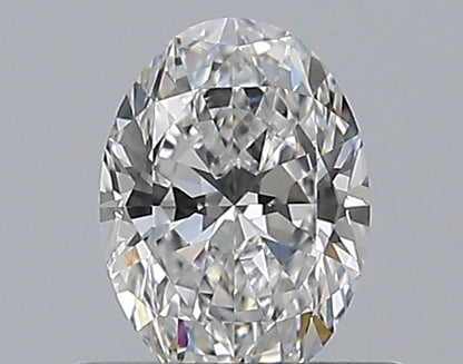 0.50CT OVAL VS1 D WH