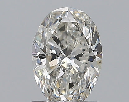 0.90CT OVAL SI2 H WH