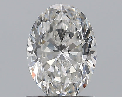 0.90CT OVAL SI1 E WH