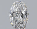 0.31CT OVAL SI1 D WH