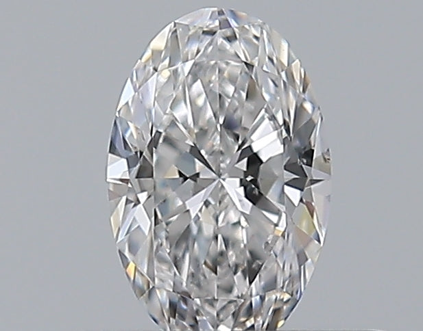 0.31CT OVAL SI1 D WH