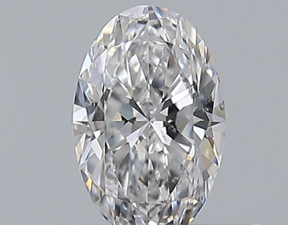0.31CT OVAL SI1 D WH