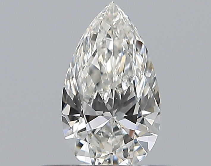 0.35CT PEAR SI1 G WH