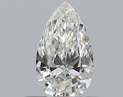 0.35CT PEAR SI1 G WH