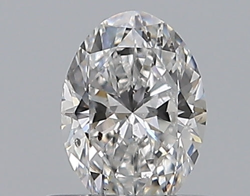 0.45CT OVAL SI2 E WH