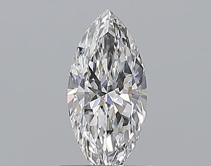 0.40CT MARQUISE SI1 D WH