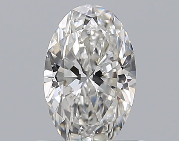 0.52CT OVAL SI2 F WH