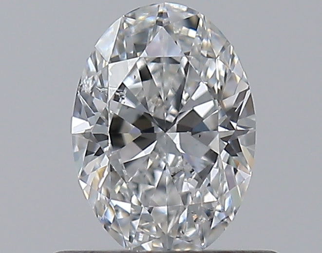 0.50CT OVAL SI2 E WH