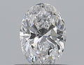 0.41CT OVAL SI1 D WH