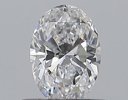 0.41CT OVAL SI1 D WH