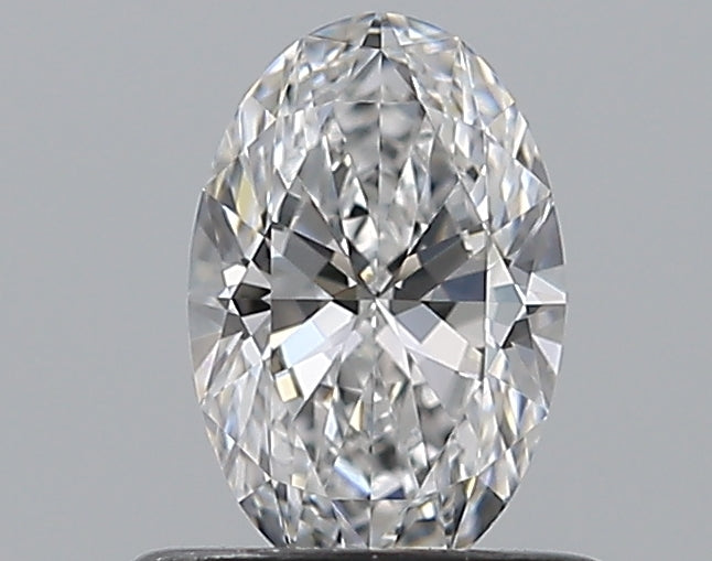 0.50CT OVAL VVS2 D WH