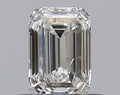 0.42CT EMERALD SI1 F WH