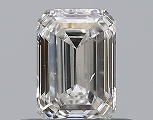 0.42CT EMERALD SI1 F WH