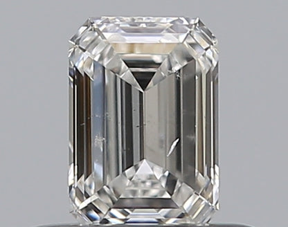 0.42CT EMERALD SI1 F WH
