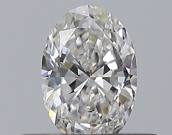 0.31CT OVAL SI1 D WH