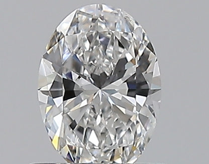 0.50CT OVAL SI1 E WH