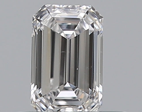 0.33CT EMERALD VS2 D WH