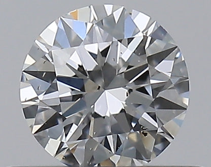 0.35CT ROUND SI1 F WH