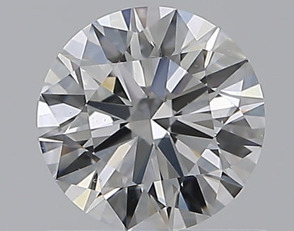 0.69CT ROUND SI1 F WH
