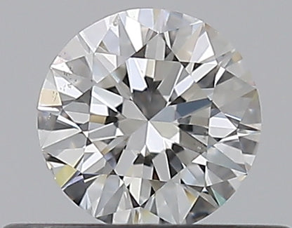 0.35CT ROUND SI1 F WH