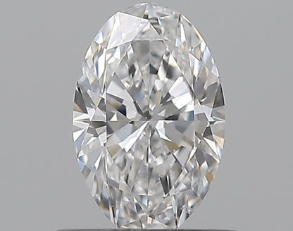 0.51CT OVAL SI1 D WH