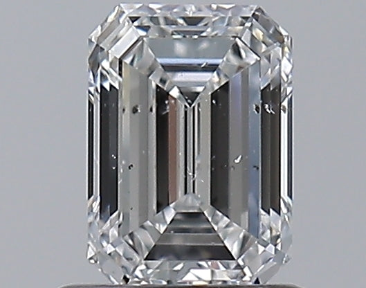 0.80CT EMERALD SI2 D WH