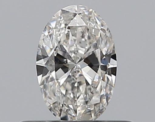 0.35CT OVAL SI1 G WH