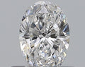 0.37CT OVAL SI2 D WH