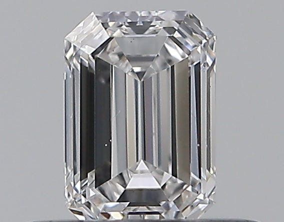 0.35CT EMERALD SI1 D WH