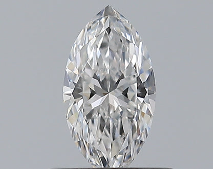 0.51CT MARQUISE SI1 D WH