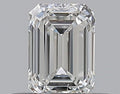0.33CT EMERALD SI1 F WH