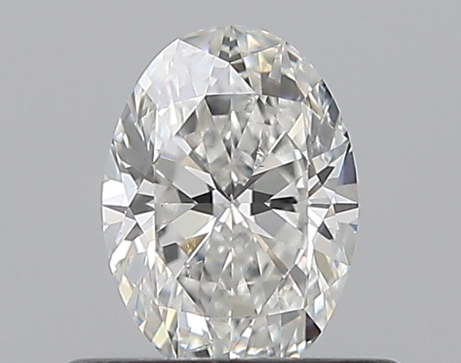 0.50CT OVAL SI1 F WH