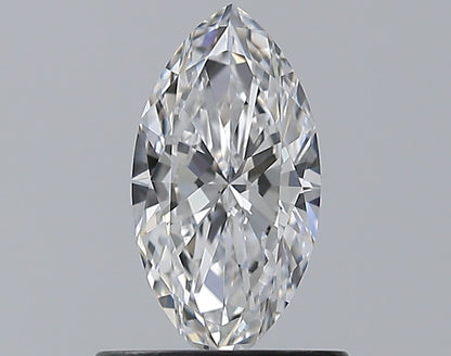 0.59CT MARQUISE VVS1 D WH