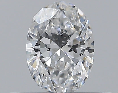 0.31CT OVAL SI2 D WH