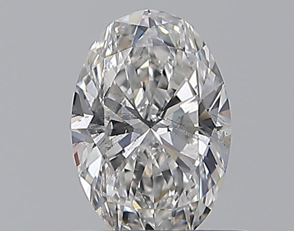 0.50CT OVAL SI2 E WH