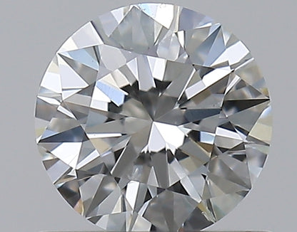0.58CT ROUND SI1 G WH