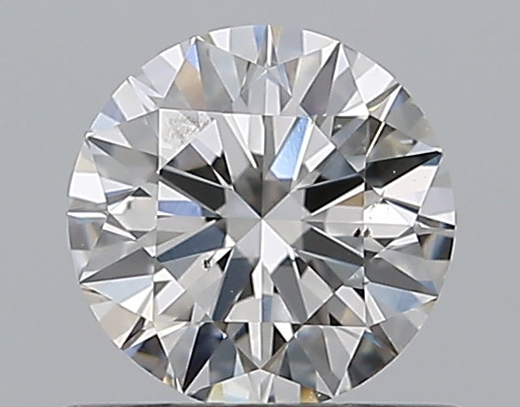 0.65CT ROUND SI1 G WH