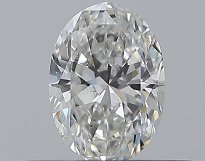 0.30CT OVAL SI2 F WH