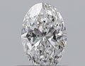 0.31CT OVAL SI2 D WH